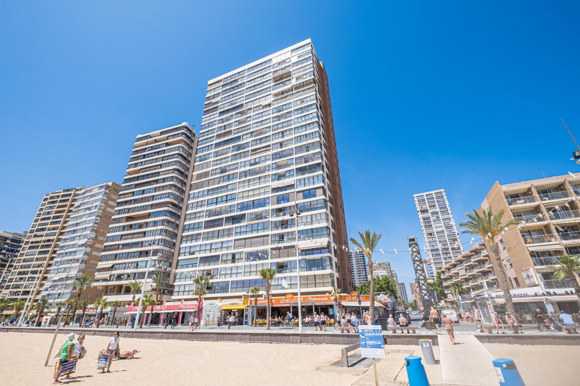 Los Gemelos 21-B Apartment Levante Beach Benidorm Eksteriør billede